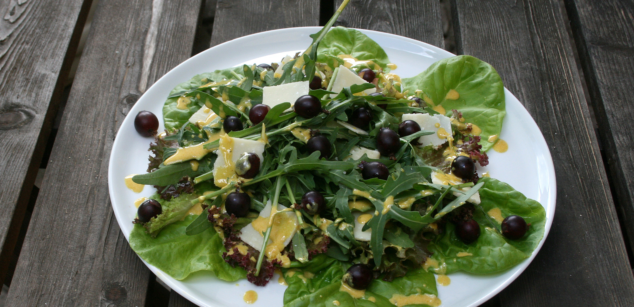 Frischer Salat im Ochsen